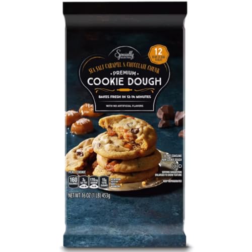 Sea Salt Caramel & Chocolate Chunk Cookie Dough, 16 oz