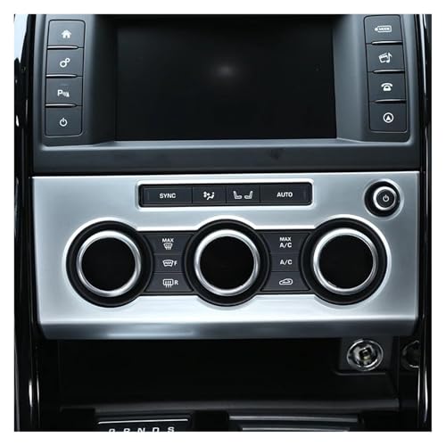 Cubierta de panel de aire acondicionado central para Discovery 5 LR5 L462 2017-2020 plata 5