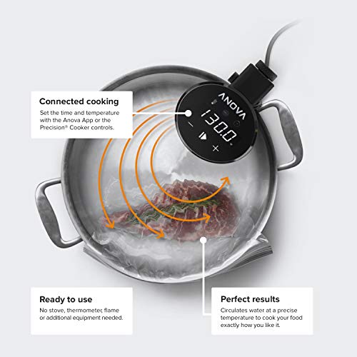 Anova Culinary Sous Vide Precision Cooker 2.0 (WiFi), 1000 Watts by Anova Culinary - Image 3