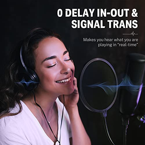 Image of Donner Audio Interface Livejack Lite 2 In 2 Out, USB Audio Interfaces, 24-bit /192 kHz,TRS balanced,with Headphone Amplifier, Audio Interface for PC /Win /Mac