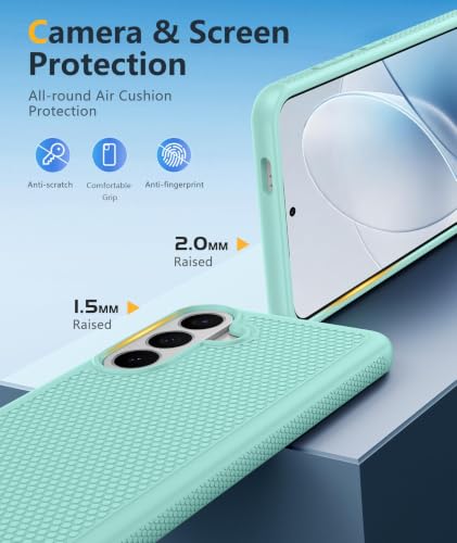 Image of FNTCASE for Samsung Galaxy S26-FE Case: Non Slip TPU 14FT Military Grade