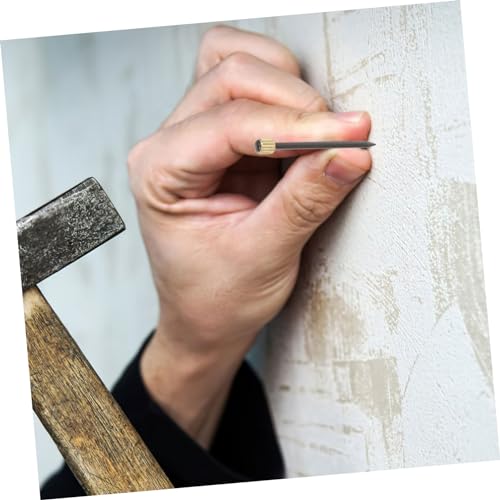 Image of POPETPOP 50pcs Picture Frame Hangers Decorative Nails for Wall Art Drywall Hanging Nails Home Office Decor