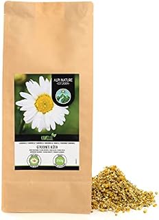Chamomile blossoms (250g, 8.8oz), loose chamomile tea, premium quality only blossoms, chamomile tea whole blossoms, gently dried, 100% pure and natural, chamomile tea