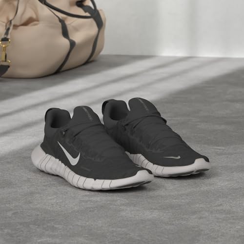 Image of Nike Men W Free RN 5.0 Next Sneaker Nature-Black /White-DK Smoke GREY-CZ1891-001-2.5UK