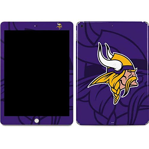 Skinit Decal Tablet Skin Compatible with iPad 9.7in (2018) - Officially Licensed NFL Minnesota Vikings Double Vision Design