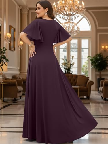 Image of KOH KOH Womens Long Elegant Bridesmaid Evening Cocktail Modest Maxi Dress