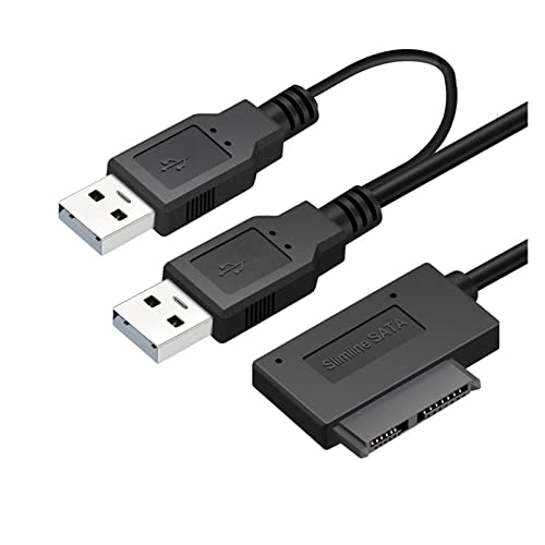 Cable Adaptador USB3.0 a Mini Sata II 7+6 13Pin 50 cm miniatura 3