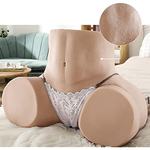 60.23 lb Lifelike Sex Doll Male Super Fat Masturbator Stroker Realistic Pocket Pussy Ass Butt with Vagina Anus Sex Love Doll Male Sex Toy for Men Masturbation