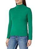 United Colors of Benetton Damen Radtrikot M/L 1035d201y Pullover, Waldgrün 1u3, Large