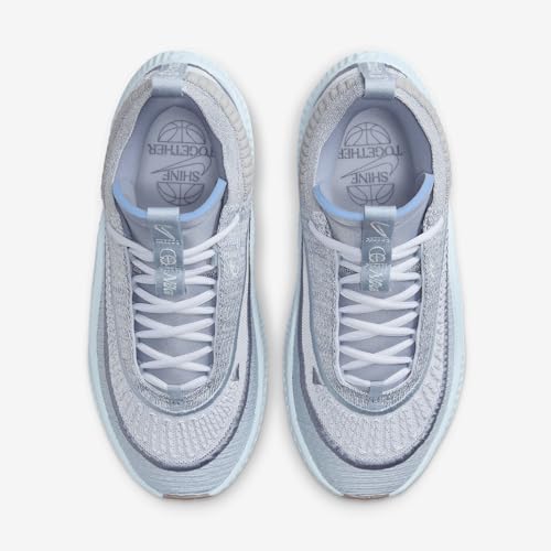 Cosmic Unity 3 Women's Basketball Shoes (HF1573-001, Football Grey/Dusted Clay/Light Armory Blue/Glacie) Size 84