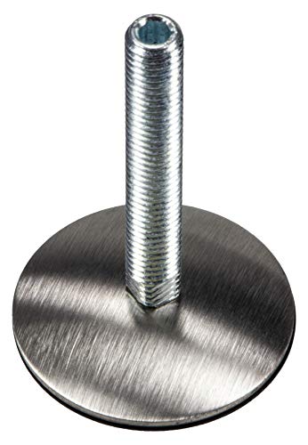 Gedotec M10 x 60 mm Stainless Steel Round Furniture Legs - Pack of 4 - for Tables Chairs, Cabinets & Heavy Indoor Furniture - Image 2