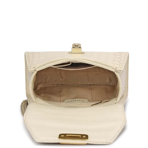 Image of Da Milano Leather Satchel Bag for Women (00964S-OL)