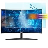 27' Anti Blue Light Anti Glare Screen Protector for Dell/HP/Acer/ViewSonic/ASUS/Aoc/Samsung/Sceptre/LG Diagonal 27' 16:9 Standard/Curved Monitor &Touchscreen, Protection Eyes (23.54' W x 13.27' H)