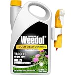 Weedol Tough Weed Control 3L | Selective Lawn Weedkiller Kills Weeds Not Lawns | Targets to the Root to Prevent Regrowth | Eradicates Thistles Nettles Brambles & Dandelions | 3L Ready to Use Spray