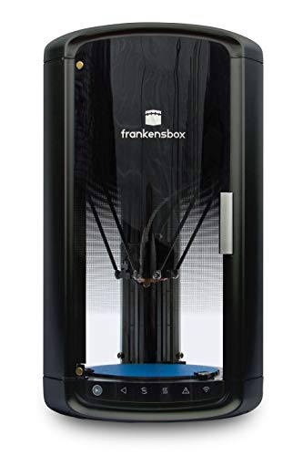 Frankensbox fx-800 3D Printer, Wi-Fi, Compact, Quiet, Accurate, Plug and Play Simplicity, (Black)