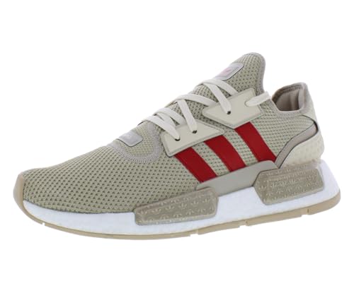 adidas Originals Stan Smith Lux 24.5㎝ Adidas Tênis masculino Stan Smith Lux, Wonder Bege/vermelho