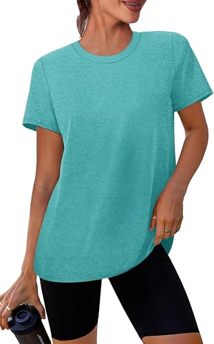 NIASHOT Women's Workout Top 3XL Breathable Yoga & Gym Shirt
