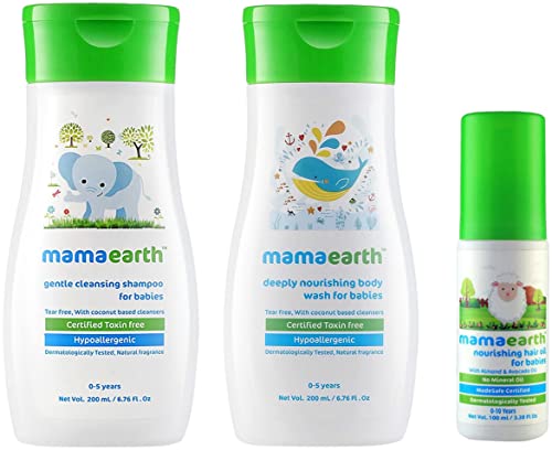 Mamaearth Cleansing Shampoo for Babies