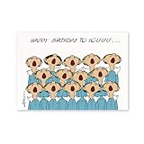 Inkognito Postkarte Kunst und Humor von Loriot - Motiv: 