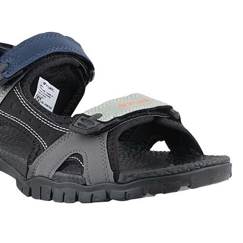 Image of FUEL Sandals & Floaters for Mens & Boys Comfortable & Lightweight Dailywear, Anti-Skid Flexible & Breathable for Running, Walking Stylish Casual Sandal for Outdoor Footwear For Gents (Rambo-01)