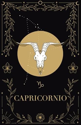 Libreta de Capricornio versión Dark - Diseño zodiacal: cuaderno de notas | libreta rayada | Regalo horóscopo: Cuaderno de 120 páginas rayadas en blanco | Ideal para notas, regalos y colección | Ya disponible en tu tienda friki favorita! En mundofriki.es!