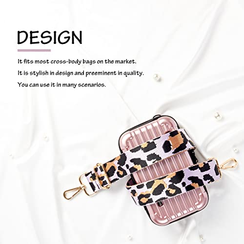 Image of Adjustable Handbag Strap Wide Purse Strap Replacement Shoulder Crossbody Bag Strap