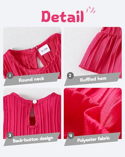 Image of Weebaby Baby Clothes Girl Toddler Summer Outfits Infant Casual Sleeveless Halter Ruffle Tank Cute Short Set Baby Clothing