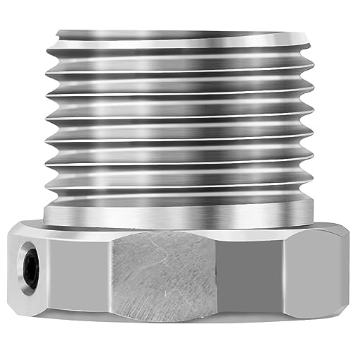 HAowosi Lathe Headstock Spindle Adapter,Converts 1"x8 TPI