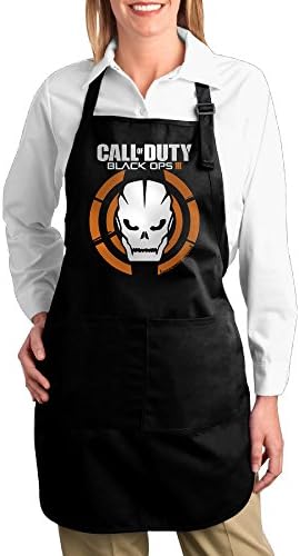 Myeehome Kitchen Apron Call Of Duty - Black Ops3 Professional Bib Apron Kitchen Apron Fit For Man And Woman