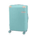 BETLEWSKI - Maleta rígida - Maleta grande con 4 ruedas - Maleta rígida ligera ABS Maleta de viaje con cerradura, turquesa, medium, Maleta