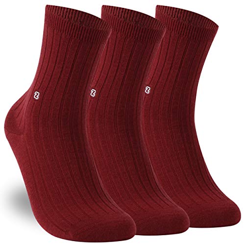 Golf Socks, Zonent Merino Wool Hiking Socks Thermal Outdoor Sports Socks Athletic Socks Extreme Cold Weather Socks Thermal Warm Crew Winter Socks Gifts for Men Him Boyfriend Dad Husband Mens Gifts