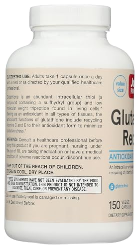 Jarrow Formulas Glutathione Reduced Capsules