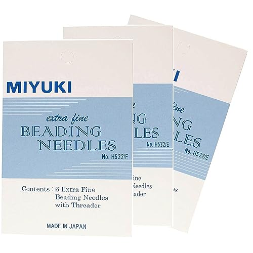 Beads Direct USA Extra Fine Miyuki Needles (3 Pack)