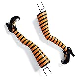 beinprothese hund 👻【Produktdetails】Schauen Sie sich an, wer zu Ihrem sündhaft wunderbaren Halloween-Display gekommen ist! Jedes lebendige, gestreifte Bein aus Kunstharz wird von einem schwarzen Stiefel mit gewellter Spitze und goldener Schnalle gekrönt.