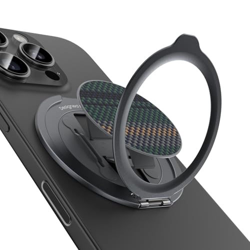 BENKS magsafe �����O �y�� �X�}�z�����O ���^ �X�}�z��� �}�O�Z�[�t iPhone 17/16/15/14/13/12�V���[�Y�p MagSafe�Ή� �}�O�l�e�B�b�N�t�H�������O&�X�^���h �f���|�����P�u���[�A���~�h�@�ې� 360�x��]����