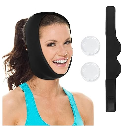 Helthrelife Face Ice Pack Adjustable Hot and Cold Face Gel Wrap for TMJ, Wisdom Teeth, Jaw, Head and Chin, Headaches, Post Surgery Treatment
