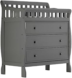 Dream On Me Marcus Changing Table and Dresser, Storm Grey