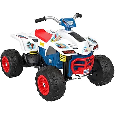 Power Wheels DC League of Super-Pets Ride-On Toy, Racing Atv, Battery Powered Vehicle for Preschool Kids Ages 3-7 Years Cover