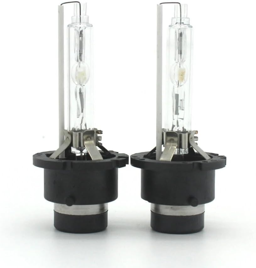 2PCS D4S HID Xenon Headlight Bulbs 6000K Bright White LED Replacement Lamps for Car Hi/Lo Beam