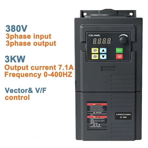 Convertisseur VFD 380V 3KW variateur de fréquence moteur triphasé - 2
