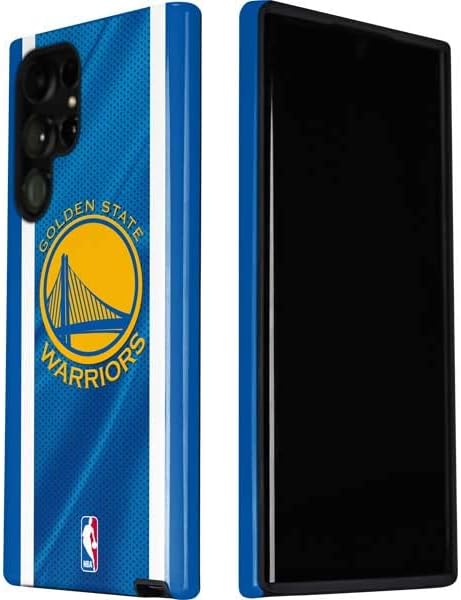 Skinit Pro Phone Case Compatible with Galaxy S22 Ultra - Officially Licensed NBA Golden State Warriors Jersey Design