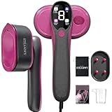 Steamwy Défroisseur Vapeur 2 en 1 Portable pour Vêtements – Défroisseur à Main & Fer à Repasser, 1200 W, Prêt en 15 s, Léger 0,8 kg, Réservoir Amovible 100 ml, Antibactérien, Maison, Bureau & Voyage