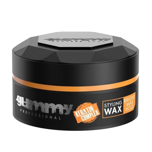 Gummy Bright Max Hold Hair Styling Wax 5.07 fl.oz - Keratin Complex, 150 ml