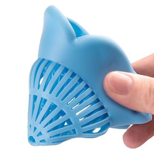 Colador para fregadero de cocina en PVC ajustable azul miniatura 4