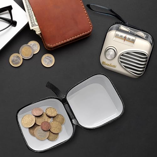 Image of Kraptick Multipurpose Coin Pouch for Men & Women, Compact Coin Organiser, Cash & Coin Holder Pouch, Stylish Mini Money Pouch for Everyday Use (Print)