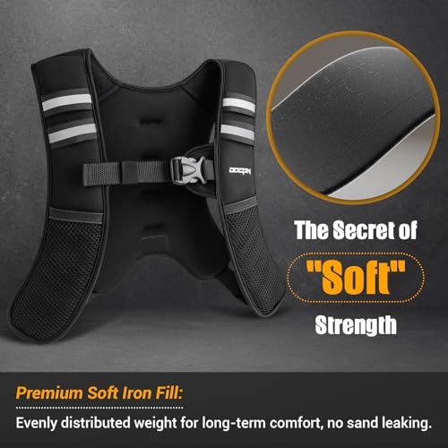Ultra Thin Soft Iron Weighted Vest