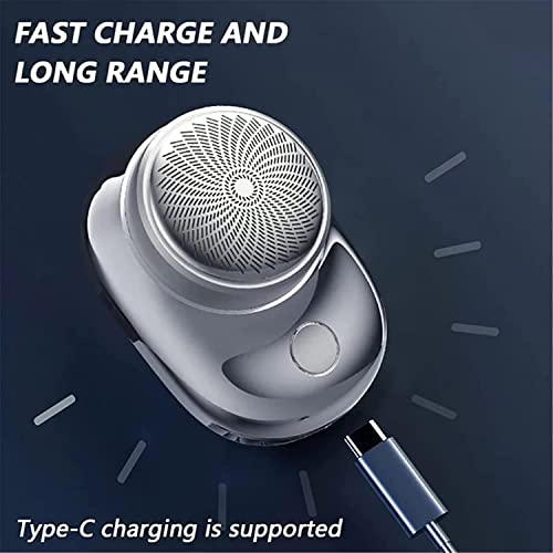 2023 Powerful Storm Shaver For Men,Rechargeable Usb Electric Shaver, Mini Shaver Portable Electric Shaver (Green) #TOP5
