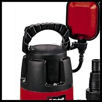 Einhell Tauchpumpe GC-SP 3580 LL (350 W, 8.000 Liter pro Stunde, flachabsaugend bis 1 mm, Pumpenstart ab 8 mm, integriertes Rückschlagventil) – Ansicht 6