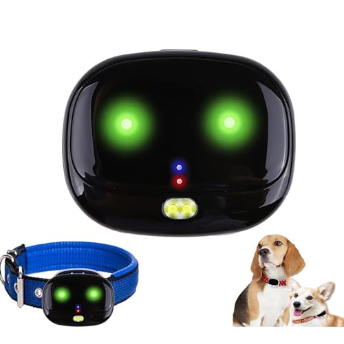 Tracker GPS ricaricabile con 3 modalità, precisione WiFi 100 m, impermeabile IP67, allarme batteria scarica, chiamata vocale intelligente LED per cani e gatti