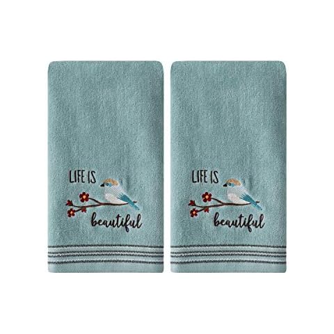 SKL Home Life Is Beautiful Hand Towel Set Cover